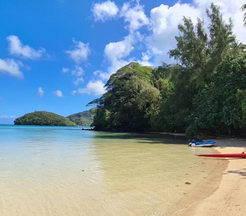 Huahine Manta Lodge Avec 4X4 Optionnel Haapu Exterior foto