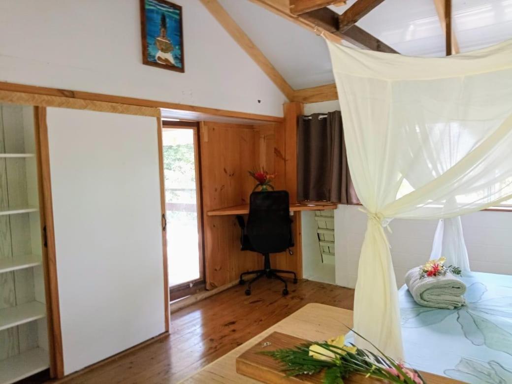 Huahine Manta Lodge Avec 4X4 Optionnel Haapu Exterior foto
