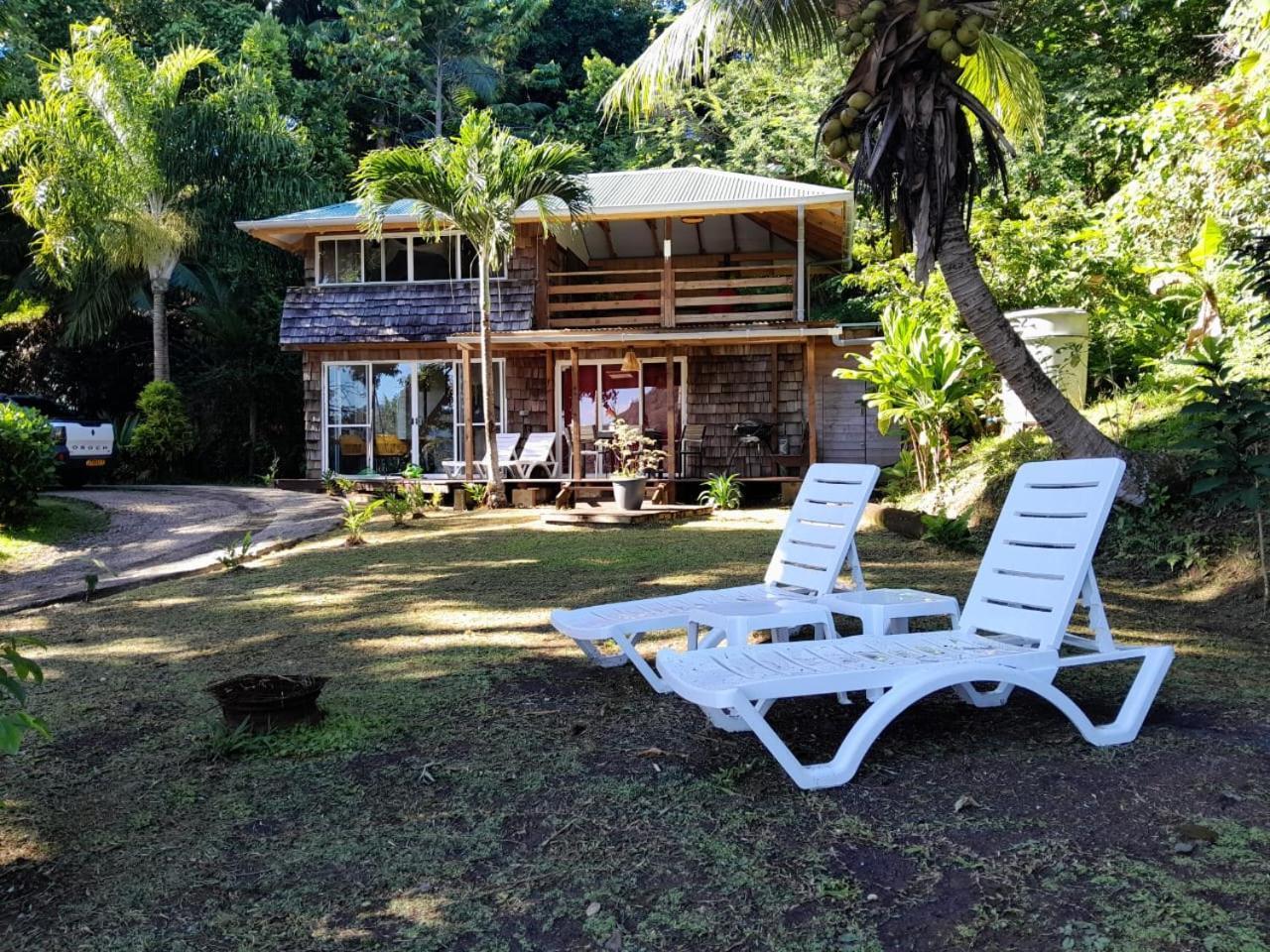 Huahine Manta Lodge Avec 4X4 Optionnel Haapu Exterior foto